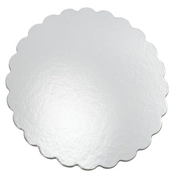 Wilton Silver 14-Inch Round Cake Platters - Picture 2 of 5